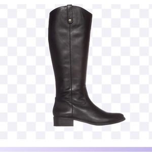 Inc International Fawne Dark Taupe Brown Leather Knee-high Riding Boots Sz 6.5